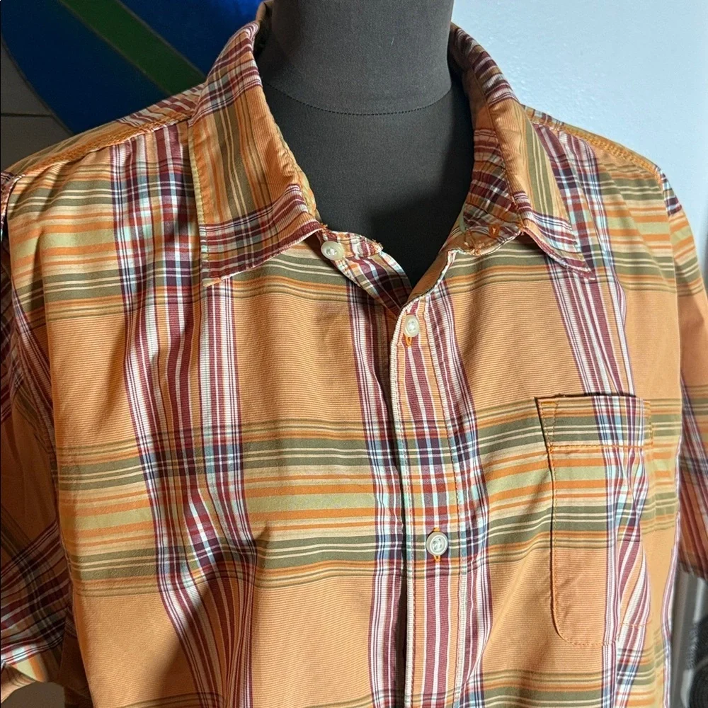 The North Face Men’s Pacific Coast Plaid Button Down Shirt SZ XL